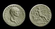 Sesterzio di Vespasiano, zecca di Roma 71 d.C.